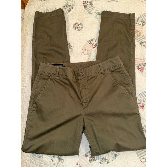 PENDLETON CLASSIC OLIVE KHAKIS COTTON PANTS 4 - Picture 1 of 10